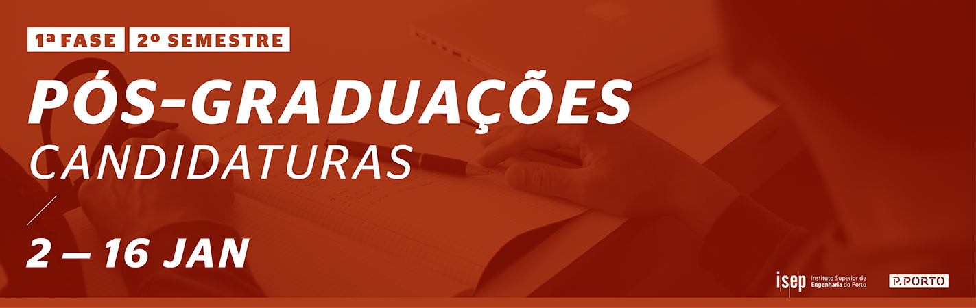 Candidaturas Pós-Graduações 2019/2020