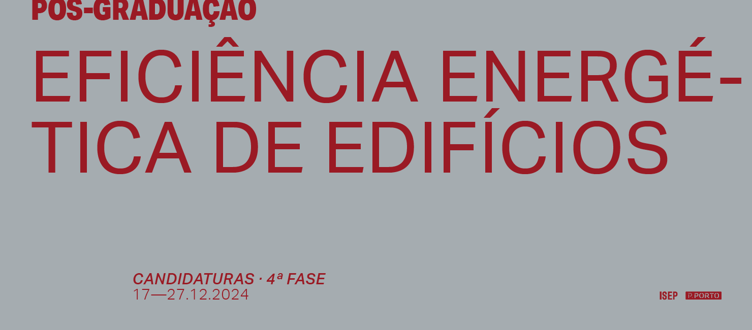4.ª Fase de Candidaturas à PG em Eficiência Energética de Edifícios