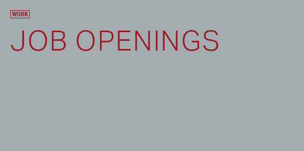 Job Openings