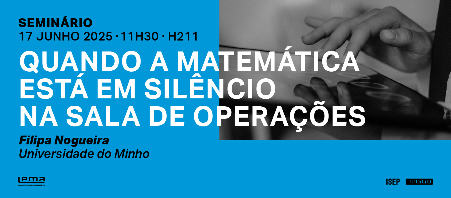 LEMA promove seminário no ISEP