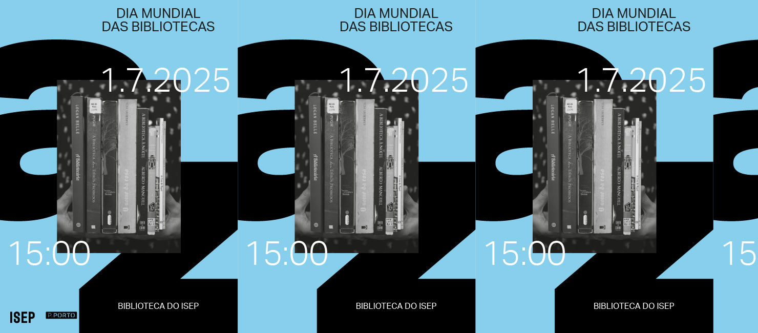 Celebre o Dia Mundial das Bibliotecas no ISEP 