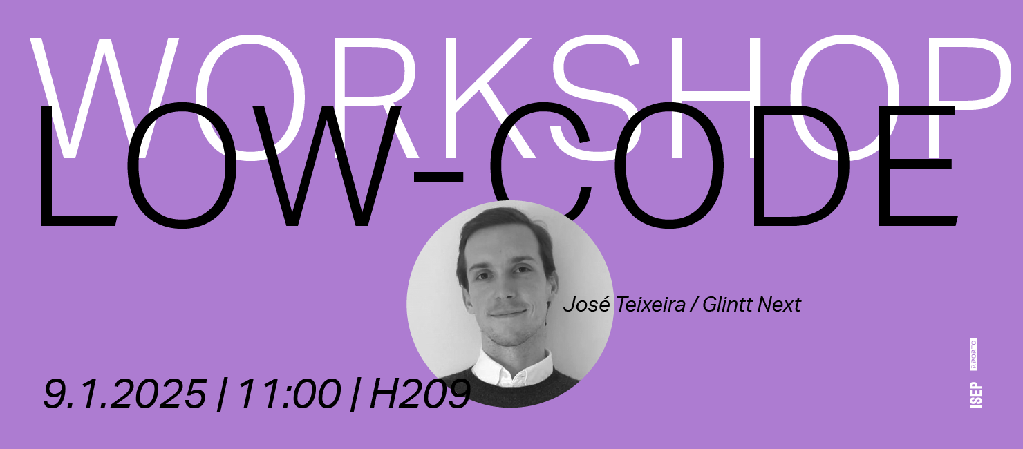 ISEP promove workshop sobre Low-Code